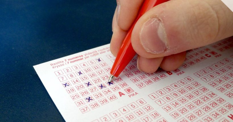 Filling lottery ticket 20180215 Co-Worker Conversation Sparks $50,000 Lottery Jackpot