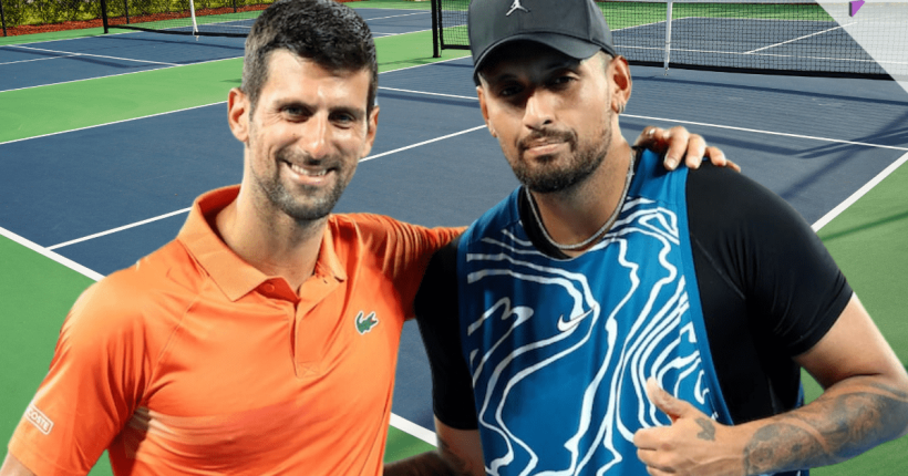 Djokovic Kyrgios doubles debut Djokovic Kyrgios doubles debut