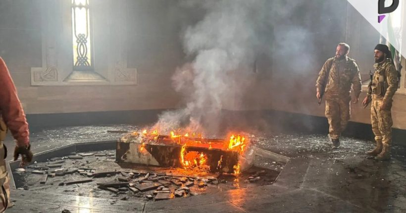 Fire Destroys Mausoleum of Ousted Syrian President’s Father Pulse News Network Fire Destroys Mausoleum of Ousted Syrian President’s Father Pulse News Network