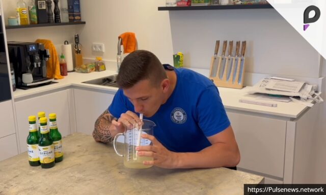 German Man Breaks Own Record by Drinking Several Liters of Lemon and Lime Juice i Pulse news network