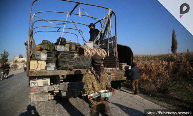 Victorious Rebel Fighters Take Over Former Military Housing Outside Damascus Pulse news network