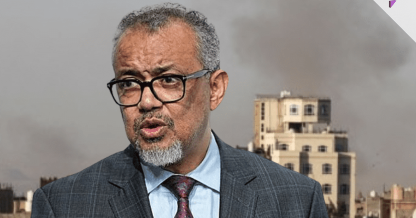 WHO chief Yemen airstrike WHO chief Yemen airstrike