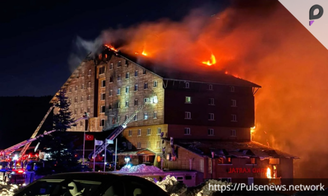 14 arrested in hotel fire