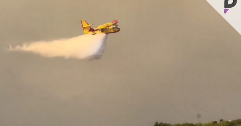 Canadian ‘Super Scooper’ Plane Grounded by Drone Collision in LA Pulse news network Canadian ‘Super Scooper’ Plane Grounded by Drone Collision in LA Pulse news network