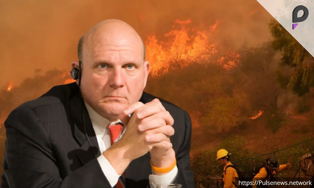 Clippers Owner Steve Ballmer Donates $15 Million for Wildfire Relief Efforts Pulse news network