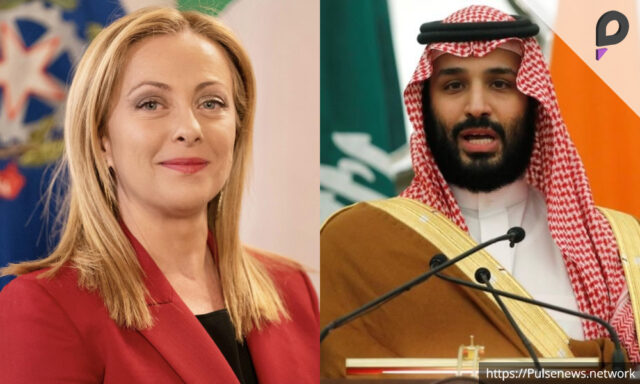 Italian Prime Minister Giorgia Meloni to Visit Saudi Arabia Pulse news network