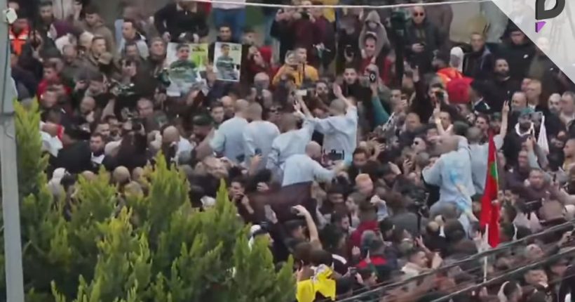 Joyous Scenes Erupt in Ramallah After Prisoners Released Pulse news network Joyous Scenes Erupt in Ramallah After Prisoners Released Pulse news network