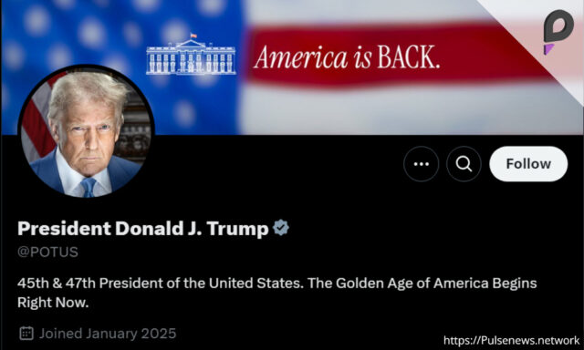 Official POTUS Account on X Updates to Reflect President Trump Pulse news network