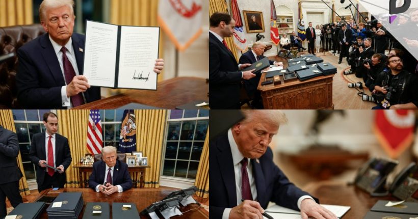 President Trump Delivers Significant Results from Day One Pulse news network President Trump Delivers Significant Results from Day One Pulse news network