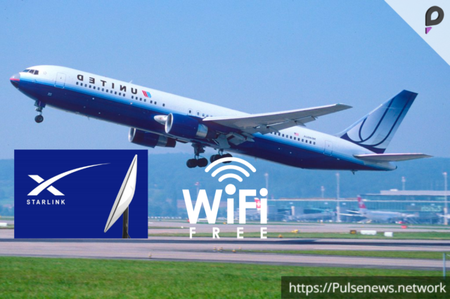 Starlink Wi-Fi on United Airlines