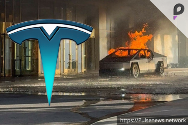 Tesla Cyber truck Explosion