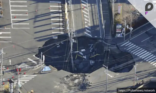 Truck Falls into Sinkhole in Japan, Driver Missing for Days Pulse news network