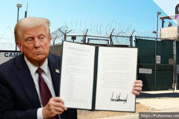 Trump Orders Illegal Immigrants to be Sent to Guantanamo Bay Pulse news network Trump Orders Illegal Immigrants to be Sent to Guantanamo Bay Pulse news network