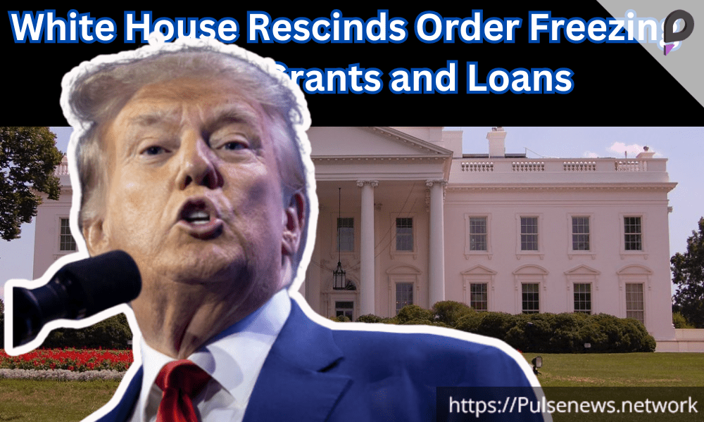 White House rescinds order
