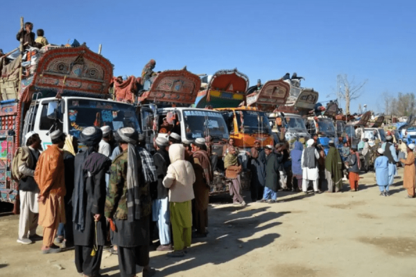 Afghan migrants awaiting resettlement Afghan migrants awaiting resettlement