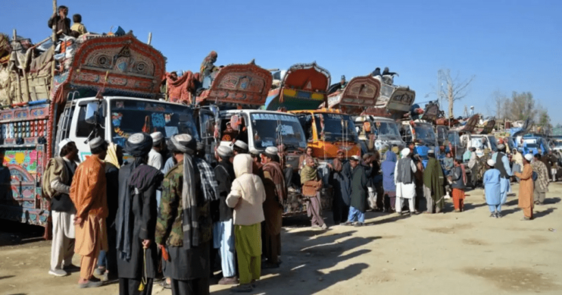 Afghan migrants awaiting resettlement Afghan migrants awaiting resettlement