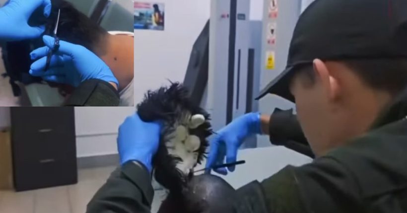 Colombian Man Caught Smuggling $10,000 of Cocaine Under Fake Wig at Airport Pulse news network