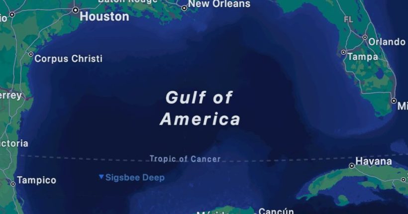 Google Blocks Reviews After Gulf Rename Backlash Pulse news network Courtesy: x.com/WhiteHouse