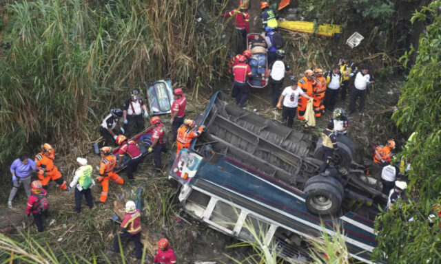 Guatemala Bus Crash Kills 31, Injures 10 Pulse news network