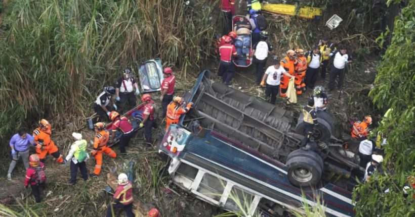 Guatemala Bus Crash Kills 31, Injures 10 Pulse news network Guatemala Bus Crash Kills 31, Injures 10 Pulse news network