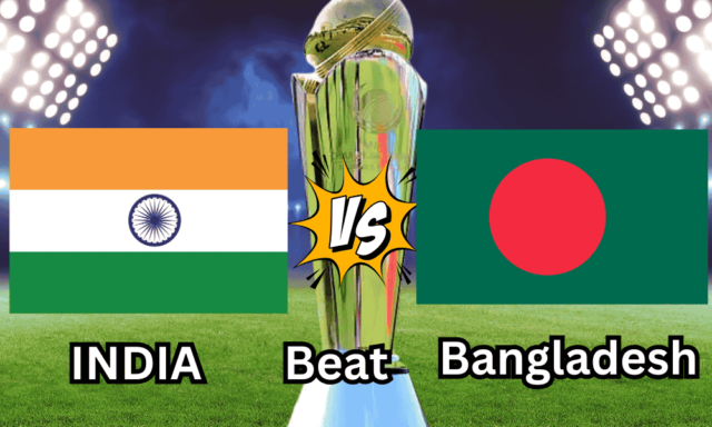 India Win Over Bangladesh