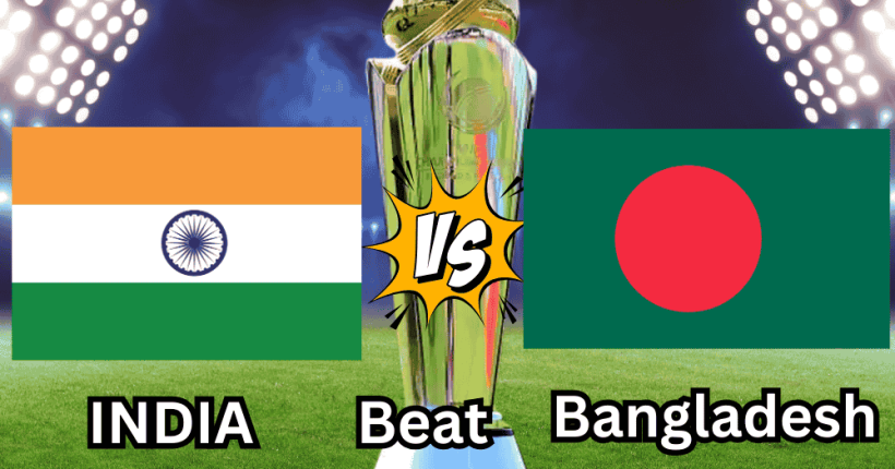 India Win Over Bangladesh India Win Over Bangladesh