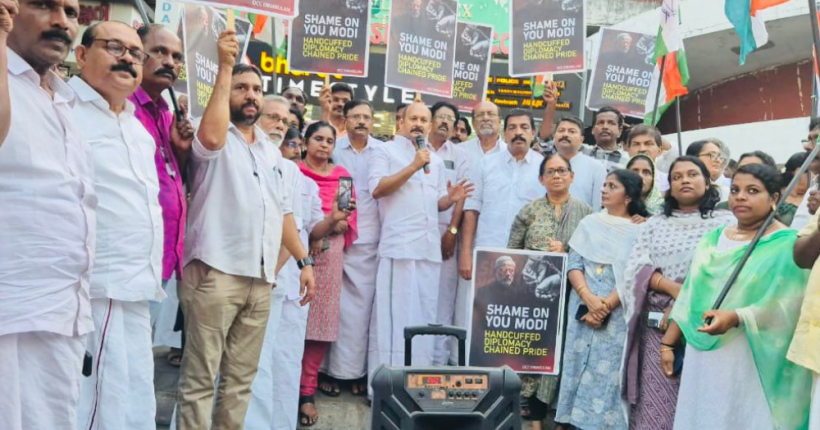 Indians Shackled on 40-Hour Flight Indians Shackled on 40-Hour Flight