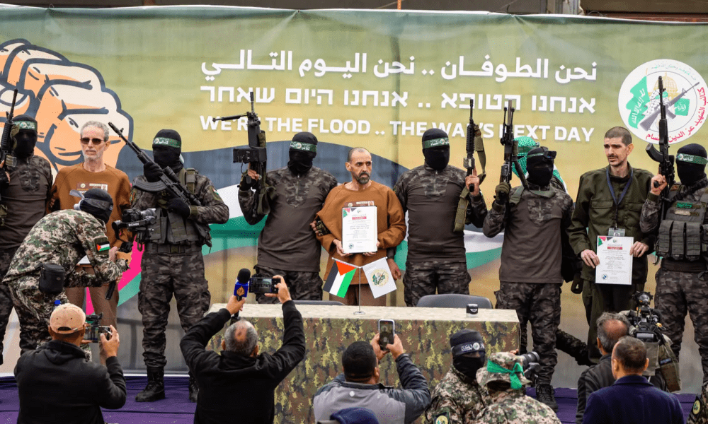 Israeli hostages and Palestinian prisoners