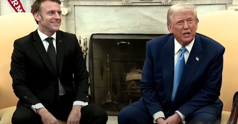 Macron Corrects Trump on European Aid to Ukraine Pulse news network Macron Corrects Trump on European Aid to Ukraine Pulse news network