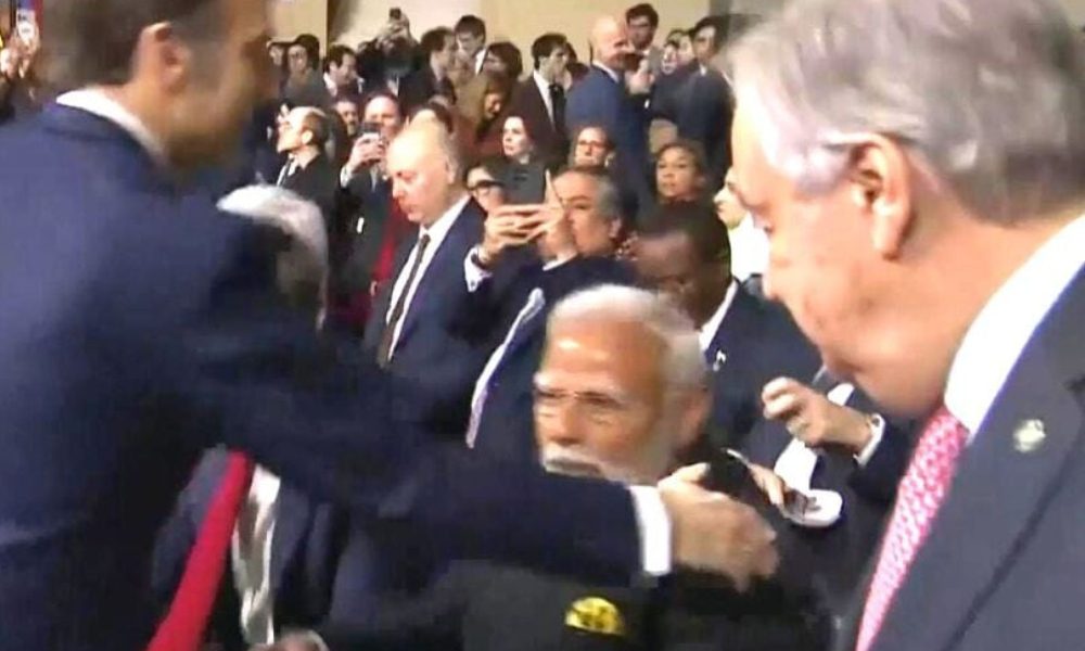 Macron Overlooks Modi’s Handshake at Paris AI Summit Pulse news network