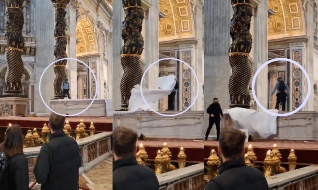 Man Damages Altar at St. Peter’s Basilica Pulse news network