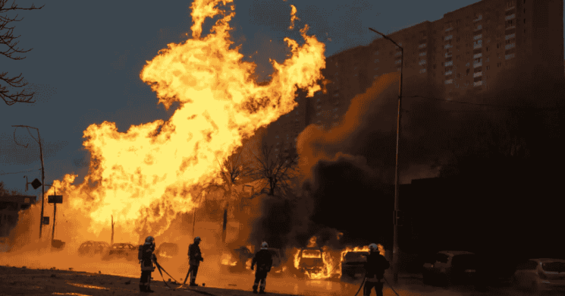 Massive Overnight Drone Attack Massive Overnight Drone Attack