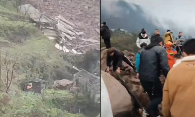 Sichuan Landslide Buries Homes, 30+ Missing Pulse news network