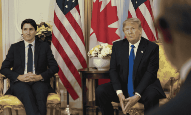 Trudeau swipes at Trump