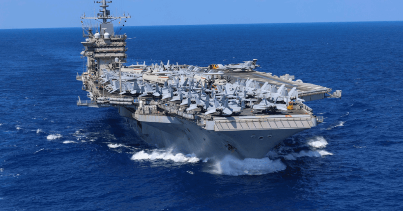 US Navy carrier collides US Navy carrier collides