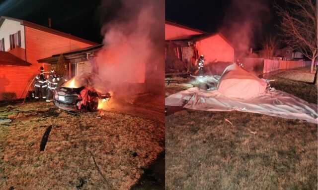 Fiery Tesla Crash Kills Two After Hitting House in Woodridge Pulse news network