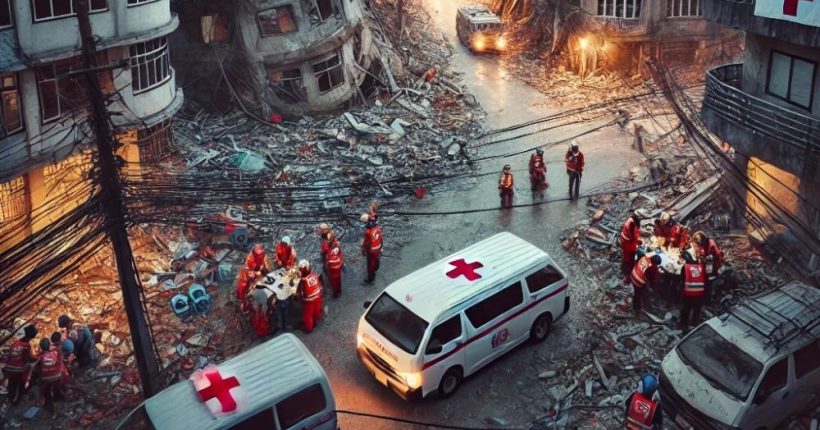 Myanmar Faces Blackouts After Earthquake, Red Cross Reports Pulse news network Myanmar Faces Blackouts After Earthquake, Red Cross Reports Pulse news network
