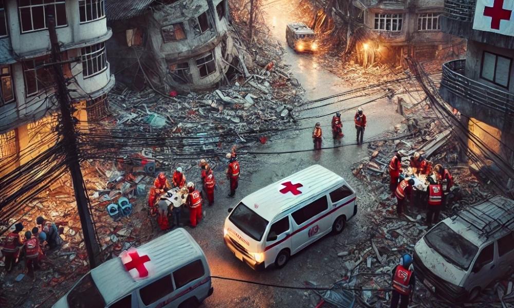 Myanmar Faces Blackouts After Earthquake, Red Cross Reports Pulse news network