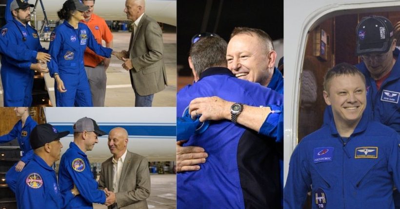 NASA Astronauts Return After Extended Space Mission Pulse news network NASA Astronauts Return After Extended Space Mission Pulse news network