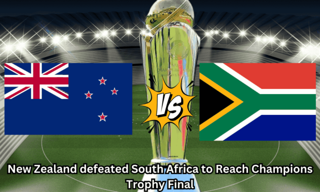 New Zealand defeated South Africa