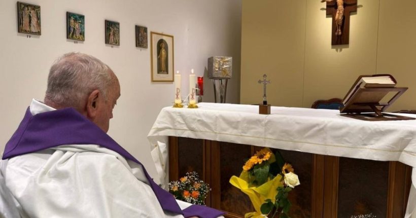 Pope Francis Seen After Hospitalization Pulse news network Pope Francis Seen After Hospitalization Pulse news network