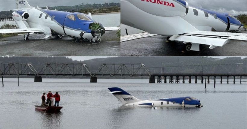 Five Injured as Jet Crashes Into Oregon Waters Pulse news network Five Injured as Jet Crashes Into Oregon Waters Pulse news network