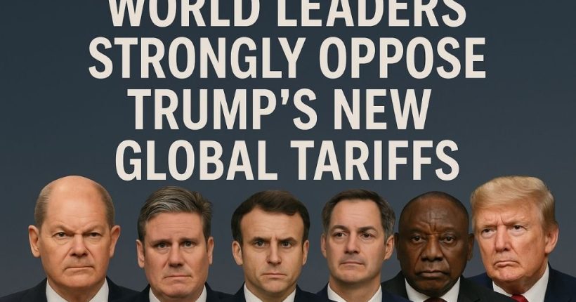World Leaders Strongly Oppose Trump’s New Global Tariffs Pulse news network World Leaders Strongly Oppose Trump’s New Global Tariffs Pulse news network